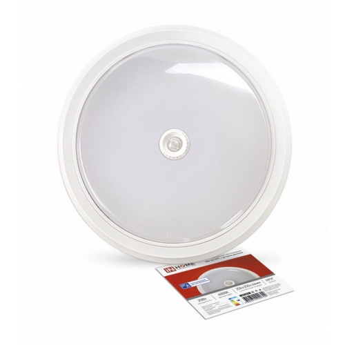 Светильник светодиодный СПБ-2Д-КРУГ 20Вт 230В 4000К 1400лм 250мм с датчиком белый IN HOME купить за 1&nbsp;481 руб. в Новосибирске