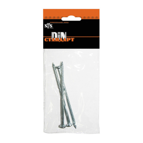 Саморез ШСММ прессшайба 4,2х75 (5 шт) пакетик, тов-091763 купить за 38 руб. в Новосибирске