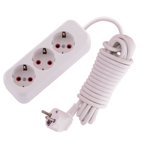 720-0305-301 LILA Удлинитель с/з 3 вх. 5 м. (3500Вт) купить за 1 028 руб. в Новосибирске