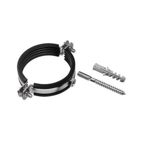 Хомут сантехнический 1 1/2" (48-53 мм) со шпилькой и дюбелем, тов-112144 купить за 61 руб. в Новосибирске