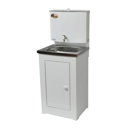 Умывальник дачный ЛЮКС, без подогрева, нержавеющая мойка, цвет белый, шт, 74/4/5 купить за 6&nbsp;428 руб. в Новосибирске