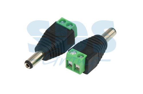 РАЗЪЁМ  питания штекер  2.1х5.5  с клеммной колодкой  REXANT купить за 46 руб. в Новосибирске