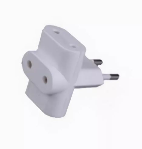 Тройник R-3N трехместный 10А белый 4372 IN HOME купить за 0 руб. в Новосибирске