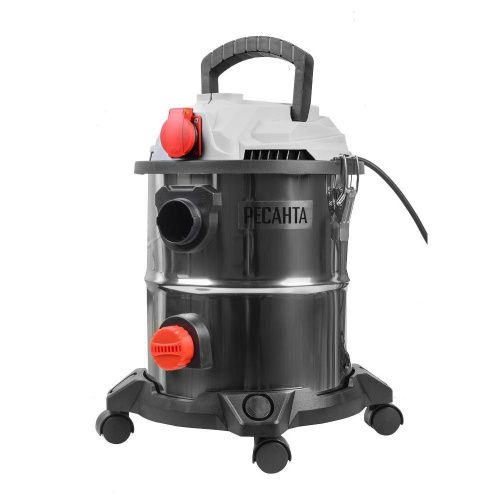 Пылесос строительный ПС-1500/20 Ресанта, 75/19/1 купить за 8&nbsp;962 руб. в Новосибирске