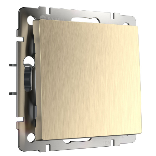 Выключатель 1-клавишный (шампань рифленый) / WL10-SW-1G / W1110010 купить за 565 руб. в Новосибирске