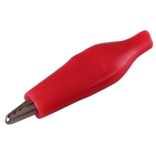 Зажим "крокодил" 5 А 40 мм в изоляторе FD-1701 REXANT купить за 10 руб. в Новосибирске