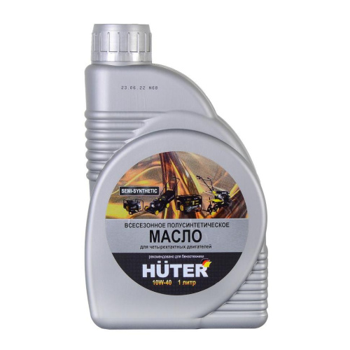 Масло моторное 10W-40 полусинтетическое для четырёхтактн. двигат., для техники, 1л. "HUTER", 73/8/1/1 купить за 1&nbsp;197 руб. в Новосибирске