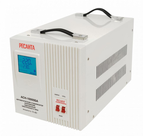 Стабилизатор АСН-10000БА Ресанта, 63/6/40 купить за 14 600 руб. в Новосибирске