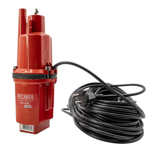 Вибрационный насос НВ-40В Ресанта, верхний забор, 77/8/7 купить за 3 590 руб. в Новосибирске