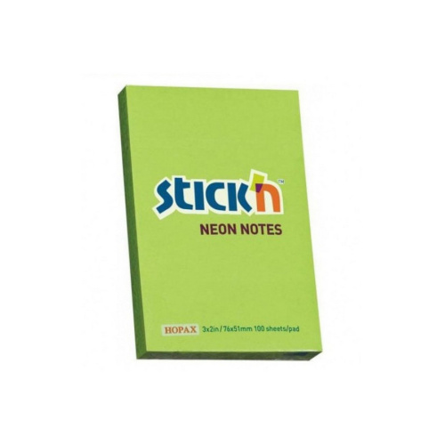 ГПГ322 Бумага д/заметок 51х76 100л неон зеленая HOPAX 21163 купить за 0 руб. в Новосибирске