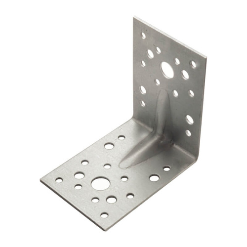 Уголок крепежный 50x50x40x2 мм, усиленный, оцинк., тов-140457 купить за 37 руб. в Новосибирске