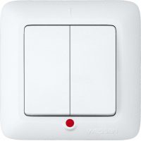 Выключатель с/п 2кл. с подс. 6А Прима С56-039-б купить за 0 руб. в Новосибирске