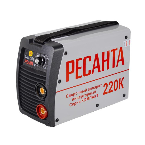 Сварочный инвертор РЕСАНТА САИ 220К, компакт, 65/37 купить за 11&nbsp;101 руб. в Новосибирске