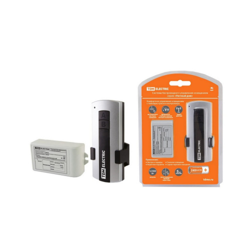 Комплект для беспроводного управления освещением ПУ1-МK-3 (3 канала) "Уютный дом" TDM (SQ1508-0103) купить за 0 руб. в Новосибирске