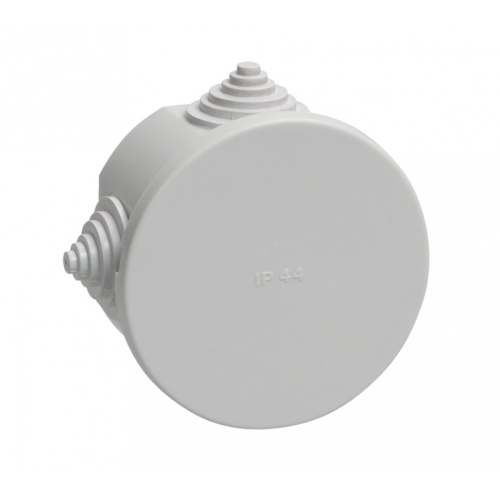 Коробка распред. откр.пр. GE41237 IP44 (d75*40) 4 ввода, 40201 купить за 64 руб. в Новосибирске