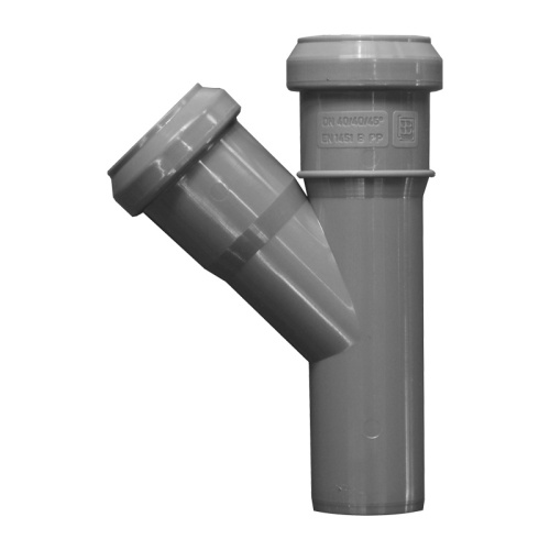 Тройник внутренний Sinikon d=40х40 мм 45°, тов-112344 купить за 133 руб. в Новосибирске