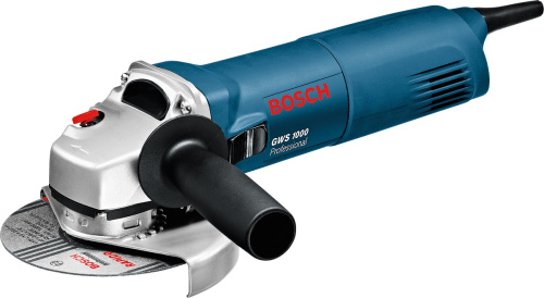Углошлифовальная УШМ ( болгарка ) Bosch GWS 1000 Professional, 1000 Вт, 11000 об/мин, д.д. - 125 мм, 1039847 купить за 0 руб. в Новосибирске