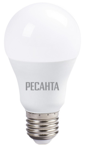 Лампа светодиодная LL-R-A60-13W-230-4K-E27 (груша, 13Вт, нейтр., Е27) Ресанта купить за 0 руб. в Новосибирске