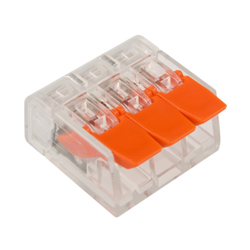 Универсальная компактная клемма, 3-проводная до 4,0 мм² (50 шт. /уп. ) REXANT купить за 25 руб. в Новосибирске