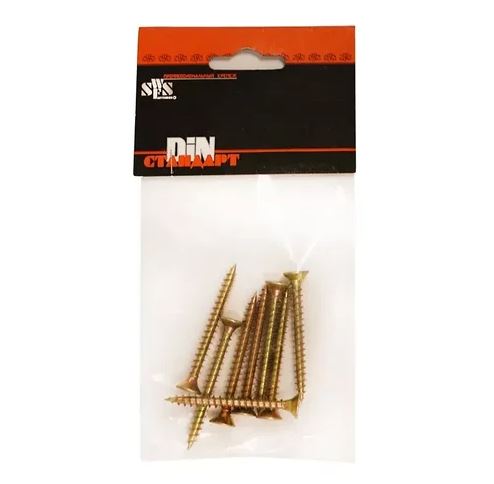 Саморез ШУЖ 6х60 (5 шт) пакетик, тов-091913 купить за 60 руб. в Новосибирске