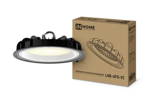 Светильник складской светодиодный LHB-UFO-VC 100Вт 230В 5000К 7500Лм IP65 без пульсации IN HOME купить за 0 руб. в Новосибирске
