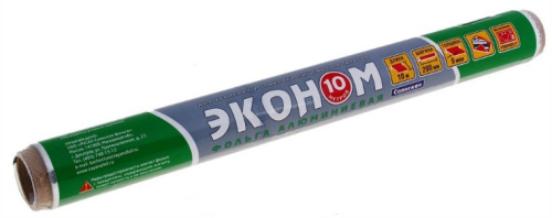 Фольга 300мм*10м в полиэтилене ЭКОНОМ /24/ купить за 0 руб. в Новосибирске