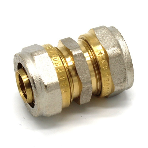 Соединитель прямой 16 для м/п труб, тов-020162 купить за 413 руб. в Новосибирске