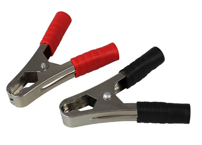 Зажим "крокодил" 100А длина 105 мм  REXANT (уп. 50шт) купить за 78 руб. в Новосибирске