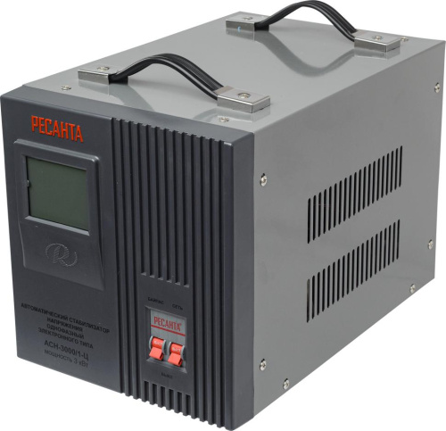 Стабилизатор напряжения АСН-3000/1-Ц Ресанта, 63/6/5 купить за 8 490 руб. в Новосибирске