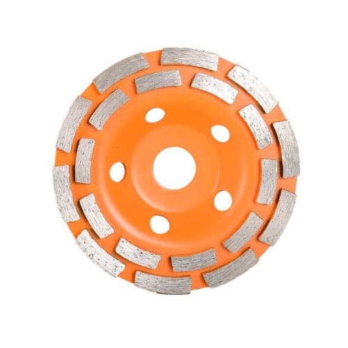 Чашка алмазная зачистная, 125 мм, двухрядная Вихрь, 73/10/3/6 купить за 899 руб. в Новосибирске