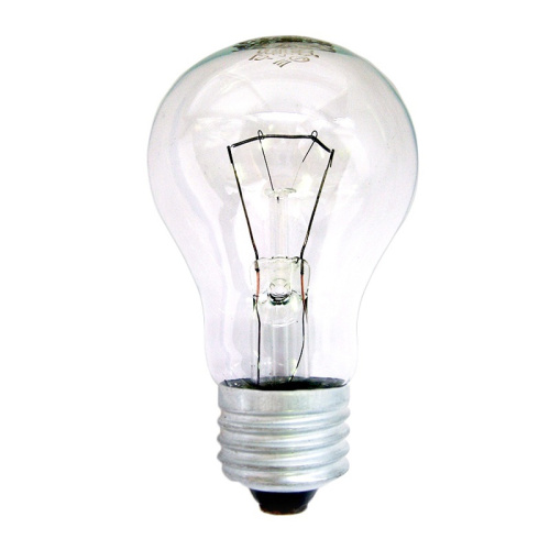 Лампа накаливания Е27, груша, 95Вт, 230В, прозрачная, тов-163378 купить за 54 руб. в Новосибирске