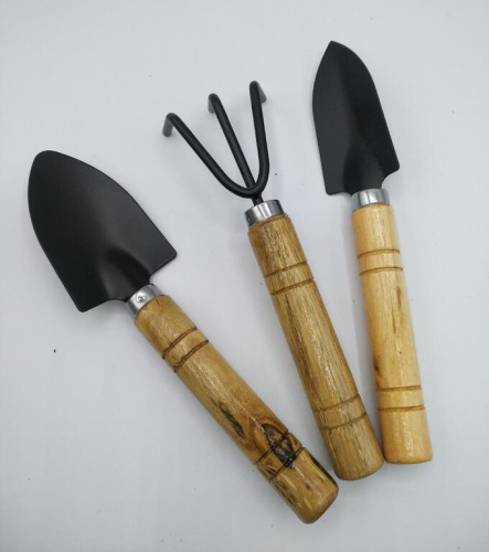 Набор сад.3 предмета дер.ручки мал.4-005/203-010 купить за 0 руб. в Новосибирске