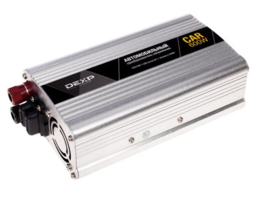 Инвертор DEXP CAR 600W [600 Вт, модифицированная синусоида, розетка x1, USB x1] купить за 0 руб. в Новосибирске