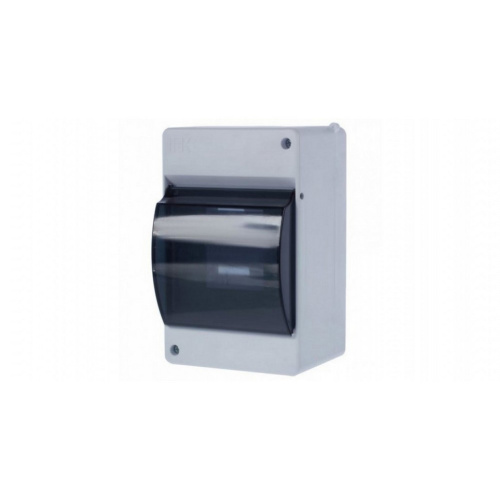 Корпус навес КМПн 2/4 4мод с прозр.крышкой IP30 ИЭК MKP42-N-04-30-12 купить за 357 руб. в Новосибирске