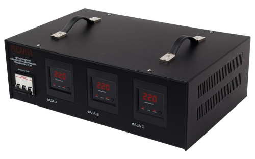 Стабилизатор трехфазный АСН-3000/3 Ресанта, 63/4/1 купить за 29 390 руб. в Новосибирске