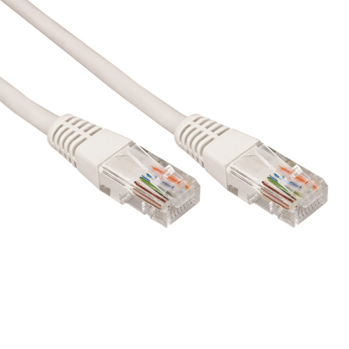 Патч-корд U/UTP, Rexant, категория 5e, RJ45-RJ45, неэкранированный, PVC серый, 2м купить за 139 руб. в Новосибирске