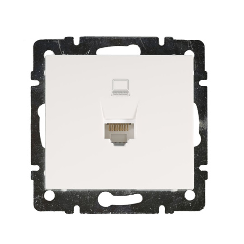 703-0288-139 RAIN Компьютерная розетка LEZARD белая купить за 1&nbsp;038 руб. в Новосибирске