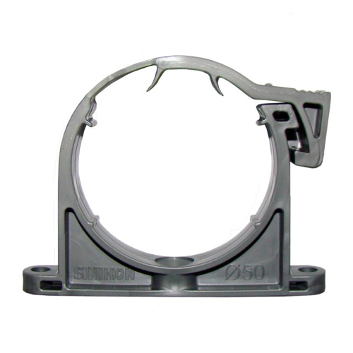 Хомут пластиковый с верхней защелкой для канализационных труб d=50 мм, тов-064930 купить за 49 руб. в Новосибирске