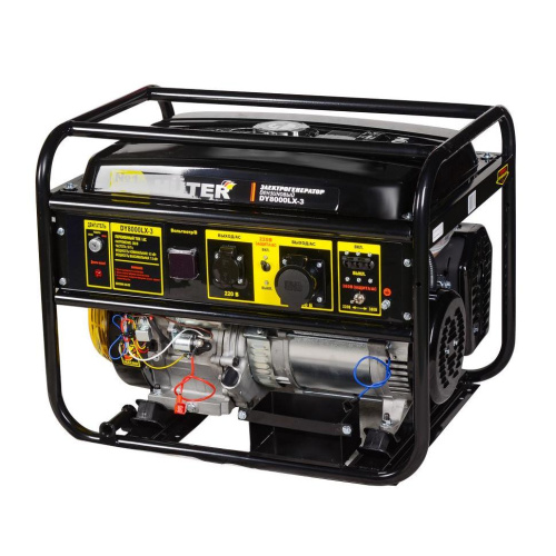 Электрогенератор (трехфазный) Huter DY8000LX-3, 7000Вт, электростартер, 64/1/28 купить за 59 990 руб. в Новосибирске