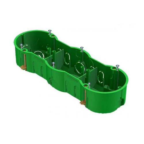 Коробка уст. скр.пр. 3-местная (г/к) 212х70х45 IP30 (с саморез.) КМ40024 ИЭК, 219821 купить за 154 руб. в Новосибирске