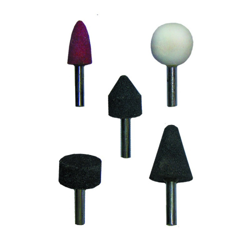 Абразивные камни Biber 70701 для дрели (набор, 5 шт.), тов-090536 купить за 211 руб. в Новосибирске