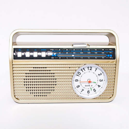 Радиоприемник "БЗРП РП-332", УКВ 87-108МГц,акб 1200mA/h,USB/microSD/AUX/BT,механич.часы,6мм шайба, 11502 купить за 0 руб. в Новосибирске