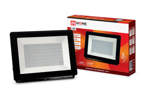 Прожектор светодиодный СДО-8  70Вт 230В 6500К 6650Лм IP65 IN HOME купить за 0 руб. в Новосибирске