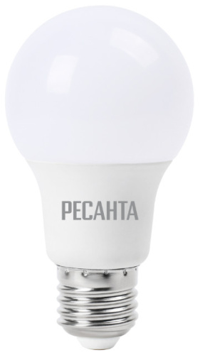 Лампа светодиодная LL-R-A60- 9W-230-4K-E27 (груша, 9Вт, нейтр., Е27) Ресанта купить за 0 руб. в Новосибирске