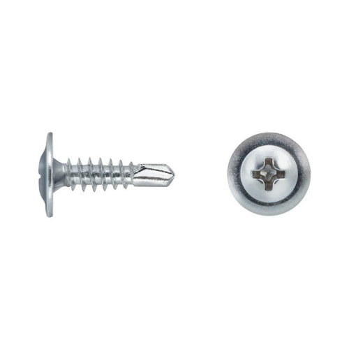 Саморез ШСММ прессшайба СВЕРЛО 4,2х38 (8 шт) пакетик, тов-091769 купить за 41 руб. в Новосибирске