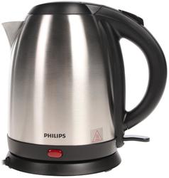 Электрочайник Philips HD 9306/02 серебристый [нержавеющая сталь, 1.5 л, 1800 Вт, фильтр, дисковый нагреватель] купить за 0 руб. в Новосибирске