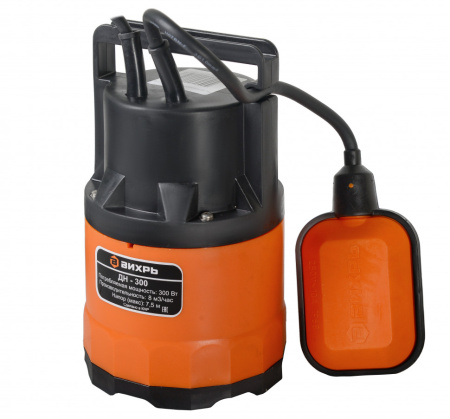 Дренажный насос ДН-300 Вихрь, 68/2/6 купить за 2 890 руб. в Новосибирске