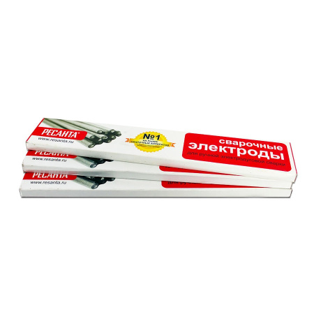 Электрод "РЕСАНТА" МР-3 Ф2,5 Пачка 3 кг 71/6/19 купить за 1&nbsp;203 руб. в Новосибирске