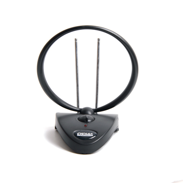 Антенна комнатная DVB-T2/ ДМВ+МВ активная СИГНАЛ SAI-208, усы 1м, кабель 3м, 14-38dB (23391) купить за 1&nbsp;855 руб. в Новосибирске