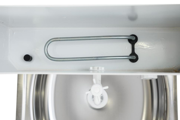 Умывальник дачный КОМФОРТ, с подогревом, нержавеющая мойка, цвет белый, шт, 74/4/6 купить за 6&nbsp;323 руб. в Новосибирске